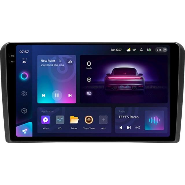 Radio samochodowe Teyes CC3 2k 6+128 Gb Audi A3 2 8P 2003-2013 / S3 2 2006-2012 / RS3 1 2011-2012 9"