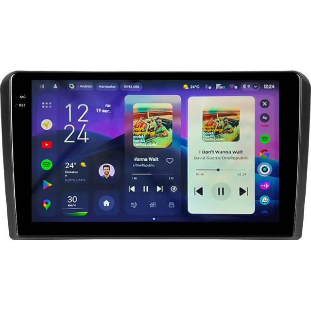 Radio samochodowe Teyes CC4 Pro 2k 12+256 Gb Audi A3 2 8P 2003-2013 / S3 2 2006-2012 / RS3 1 2011-2012 9"