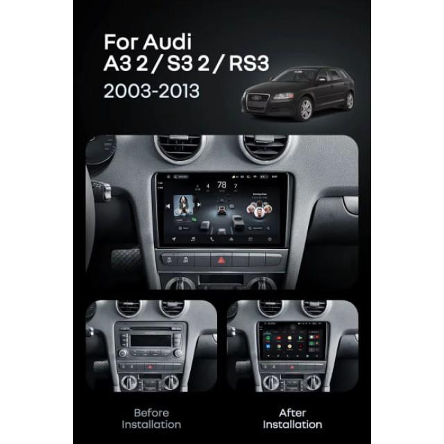 Radio samochodowe Teyes CC4 Pro 2k 8+128 Gb Audi A3 2 8P 2003-2013 / S3 2 2006-2012 / RS3 1 2011-2012 9"
