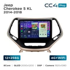 Radio samochodowe Teyes CC4 Pro 2k 12+256 Gb Jeep Cherokee 5 KL 2014-2018 10"