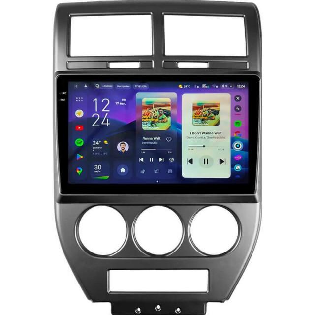 Radio samochodowe Teyes CC4 Pro 2k 12+256 Gb Jeep Compass 1 MK 2006-2010 10"
