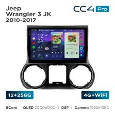 Radio samochodowe Teyes CC4 Pro 2k 12+256 Gb Jeep Wrangler 3 JK 2010-2017 (L14) 10"