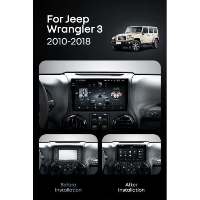 Radio samochodowe Teyes CC4 Pro 2k 8+128 Gb Jeep Wrangler 3 JK 2010-2017 (L14) 10"