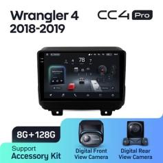 Radio samochodowe Teyes CC4 Pro 2k 8+128 Gb Jeep Wrangler 4 JL 2018-2019 9"