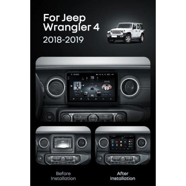 Radio samochodowe Teyes CC4 Pro 2k 8+128 Gb Jeep Wrangler 4 JL 2018-2019 9"