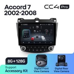Radio samochodowe Teyes CC4 Pro 2k 8+128 Gb Honda Accord 7 CM UC CL 2002-2008 10"