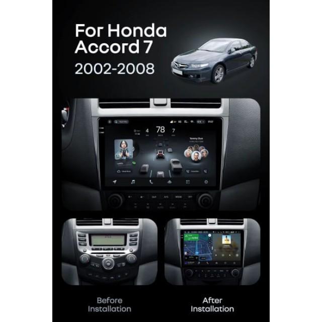 Radio samochodowe Teyes CC4 Pro 2k 8+128 Gb Honda Accord 7 CM UC CL 2002-2008 10"