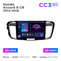 Radio samochodowe Teyes CC3 2k 4+32 Gb Honda Accord 9 CR 2012-2018 10"