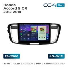 Radio samochodowe Teyes CC4 Pro 2k 12+256 Gb Honda Accord 9 CR 2012-2018 10"