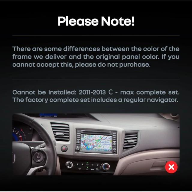 Radio samochodowe Teyes CC4 Pro 2k 8+128 Gb Honda Civic 9 FB FK FD 2011-2015 9"