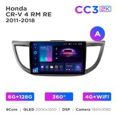 Radio samochodowe Teyes CC3 2k 6+128 Gb 360° Honda CR-V 4 RM RE 2011-2018 (A) 10