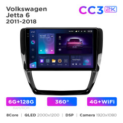 Radio samochodowe Teyes CC3 2k 4+64 Gb Volkswagen Jetta 6 2011-2018 10