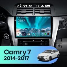 Radio samochodowe Teyes CC4 Pro 2k 12+256 Gb Toyota Camry 7 XV 50 55 2014-2017 (A) 10"