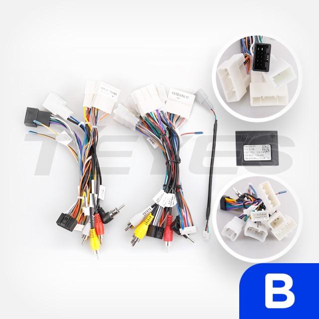 Okablowanie do Toyota Corolla 12 (1 Din) 2018-2020 (B)