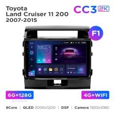 Radio samochodowe Teyes CC3 2k 6+128 Gb Toyota Land Cruiser 200 11 2007-2015 (F1) 10