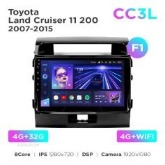 Radio samochodowe do Toyota Land Cruiser 200 11 2007-2015 (F1) Teyes CC3L 4+32 Gb 10"