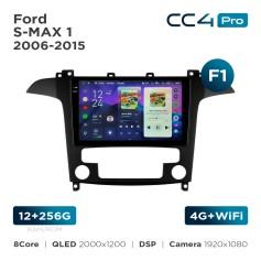 Radio samochodowe Teyes CC4 Pro 2k 12+256 Gb Ford S-MAX 1 2006-2015 (F1) 9"