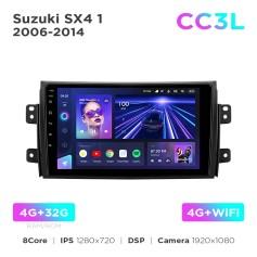 Radio samochodowe do Suzuki SX4 1 2006-2014 Teyes CC3L 4+32 Gb 9"