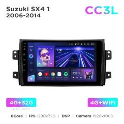 Radio samochodowe do Suzuki SX4 1 2006-2014 Teyes CC3L 4+32 Gb 9"