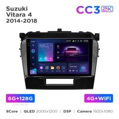Radio samochodowe Teyes CC3 2k 6+128 Gb Suzuki Vitara 4 2014-2018 9"