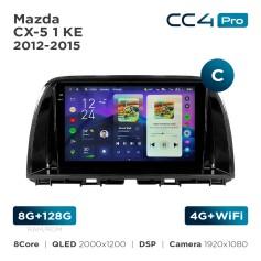 Radio samochodowe Teyes CC4 Pro 2k 8+128 Gb Mazda CX-5 1 KE 2012-2015 (C) 9"