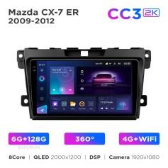 Radio samochodowe Teyes CC3 2k 6+128 Gb 360° Mazda CX-7 ER 2009-2012 9