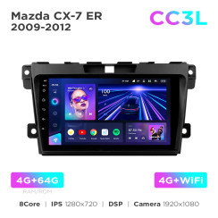 Radio samochodowe Teyes CC3L 4+64 Gb Mazda CX-7 ER 2009-2012 9"