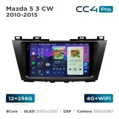Radio samochodowe Teyes CC4 Pro 2k 12+256 Gb Mazda 5 3 CW 2010-2015 9"