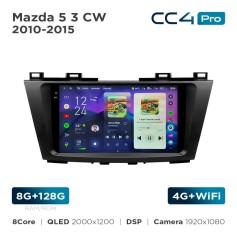 Radio samochodowe Teyes CC4 Pro 2k 8+128 Gb Mazda 5 3 CW 2010-2015 9"