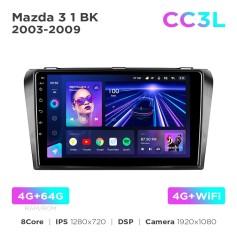 Radio samochodowe Teyes CC3L 4+64 Gb Mazda 3 1 BK 2003-2009 9"