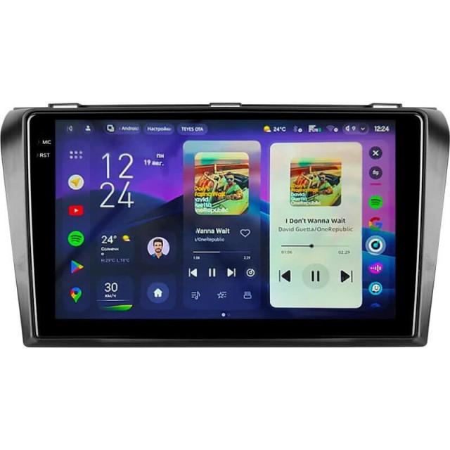 Radio samochodowe Teyes CC4 Pro 2k 12+256 Gb Mazda 3 1 BK 2003-2009 9"
