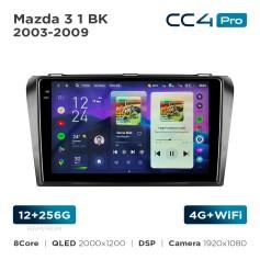 Radio samochodowe Teyes CC4 Pro 2k 12+256 Gb Mazda 3 1 BK 2003-2009 9"