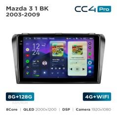 Radio samochodowe Teyes CC4 Pro 2k 8+128 Gb Mazda 3 1 BK 2003-2009 9"