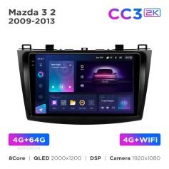 Radio samochodowe Teyes CC3 2k 4+64 Gb Mazda 3 2 2009-2013 9"