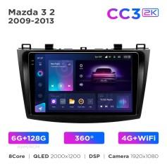 Radio samochodowe Teyes CC3 2k 6+128 Gb 360° Mazda 3 2 2009-2013 9