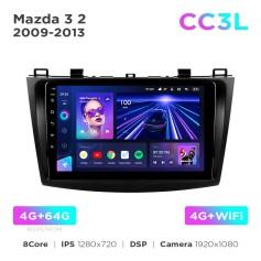 Radio samochodowe Teyes CC3L 4+64 Gb Mazda 3 2 2009-2013 9"
