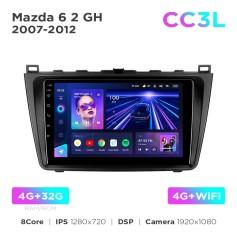 Radio samochodowe do Mazda 6 2 GH 2007-2012 Teyes CC3L 4+32 Gb 9"