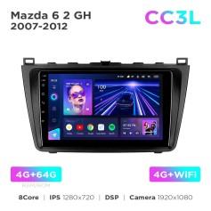 Radio samochodowe Teyes CC3L 4+64 Gb Mazda 6 2 GH 2007-2012 9"