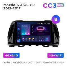 Radio samochodowe Teyes CC3 2k 4+64 Gb Mazda 6 / Atenza 3 GJ 2012-2015 (B) 9