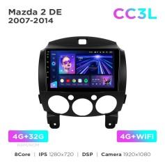 Radio samochodowe do Mazda 2 DE 2007-2014 Teyes CC3L 4+32 Gb 9"