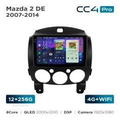 Radio samochodowe Teyes CC4 Pro 2k 12+256 Gb Mazda 2 DE 2007-2014 9"