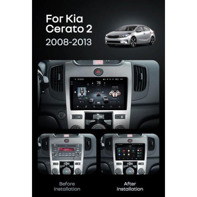 Radio samochodowe Teyes CC4 Pro 2k 8+128 Gb Kia Cerato 2 TD 2008-2013 (F2) 9"