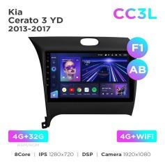 Radio samochodowe do Kia Cerato 3 YD 2013-2017 (F1) (AB) Teyes CC3L 4+32 Gb 9"