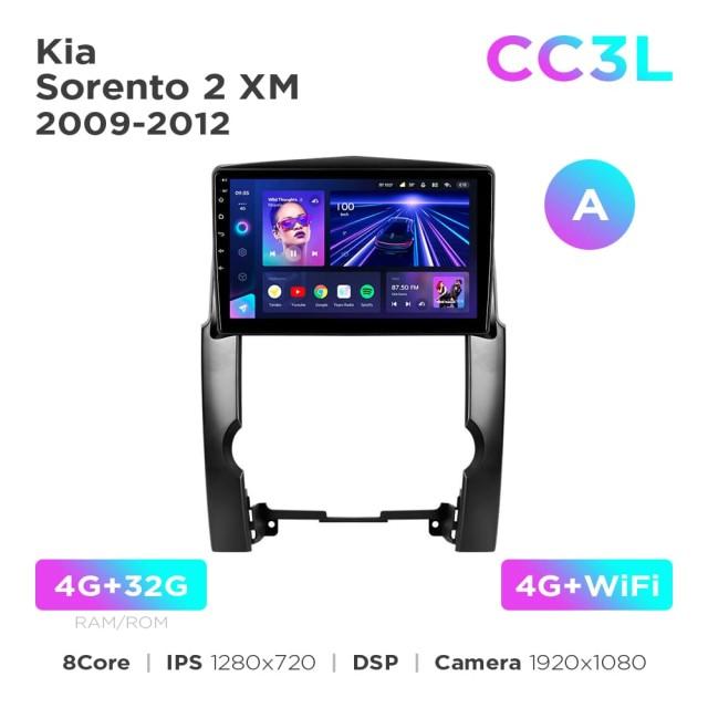 Radio samochodowe do Kia Sorento 2 XM 2009-2012 (A) Teyes CC3L 4+32 Gb 10"