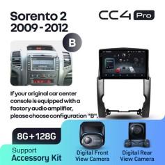 Radio samochodowe Teyes CC4 Pro 2k 8+128 Gb Kia Sorento 2 XM 2009-2012 (B) 10"