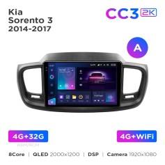 Radio samochodowe Teyes CC3 2k 4+32 Gb Kia Sorento 3 2014-2017 (A) 10"