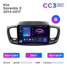 Radio samochodowe Teyes CC3 2k 6+128 Gb 360° Kia Sorento 3 2014-2017 (B) 10