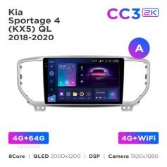 Radio samochodowe Teyes CC3 2k 4+64 Gb Kia Sportage 4 QL 2018-2022 (A) 9