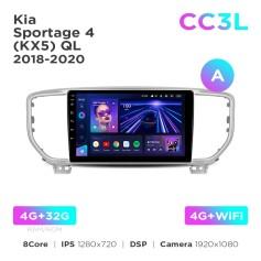 Radio samochodowe do Kia Sportage 4 QL 2018-2022 (A) Teyes CC3L 4+32 Gb 9"