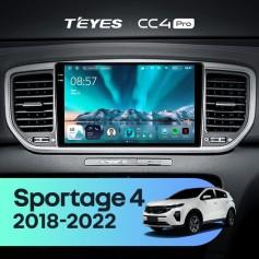 Radio samochodowe Teyes CC4 Pro 2k 8+128 Gb Kia Sportage 4 QL 2018-2022 (B) 9"